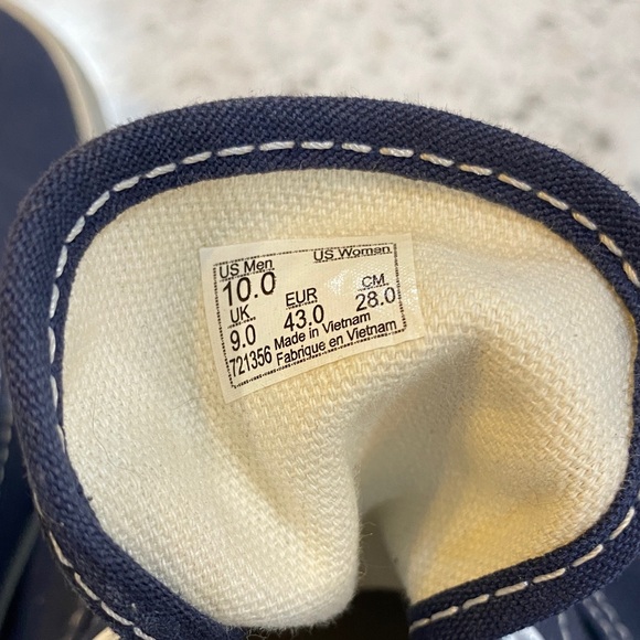 Navy Blue Vans Classic Low - Picture 5 of 6